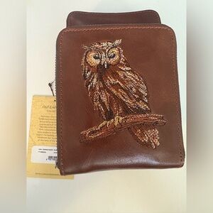 Patricia Nash Owl Embroidery Cross Body NWT